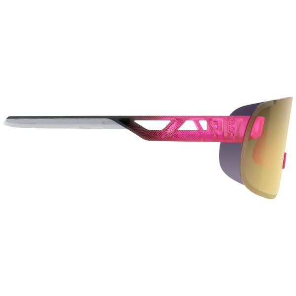 Lunette vélo POC ELICIT FLUORESCENT PINK/URANIUM BLACK TRANSLUCENT