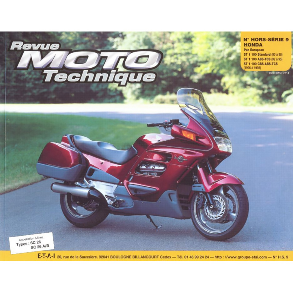 Etai - RMT HS 9.3 HONDA ST 1100 PAN EUROPEAN (1990 à 2001)