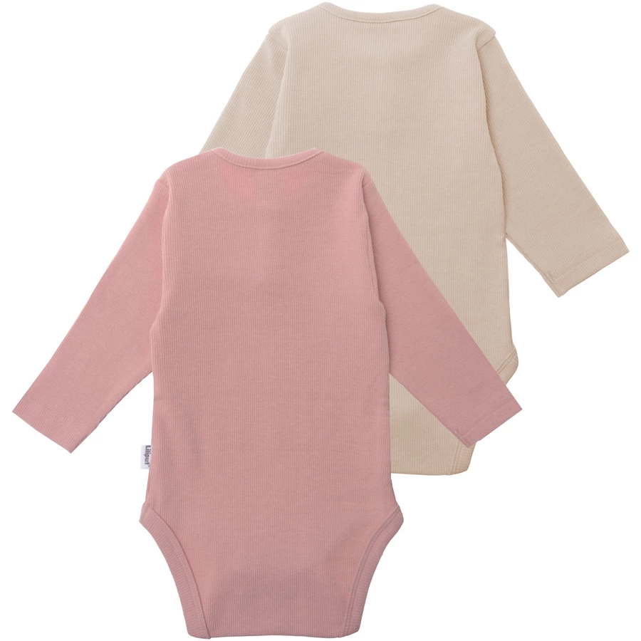 Liliput Baby-Bodies 2er Set rose beige