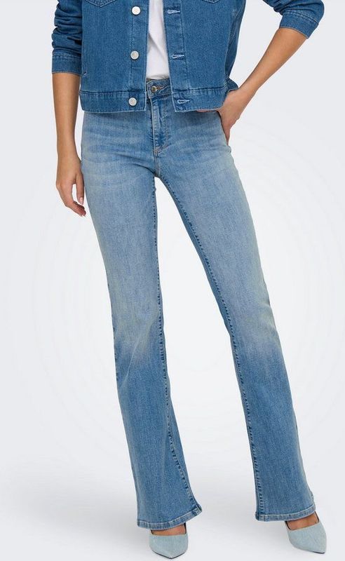 Soorty - Flared Fit Jeans - Blauw - Gerecycled Katoen