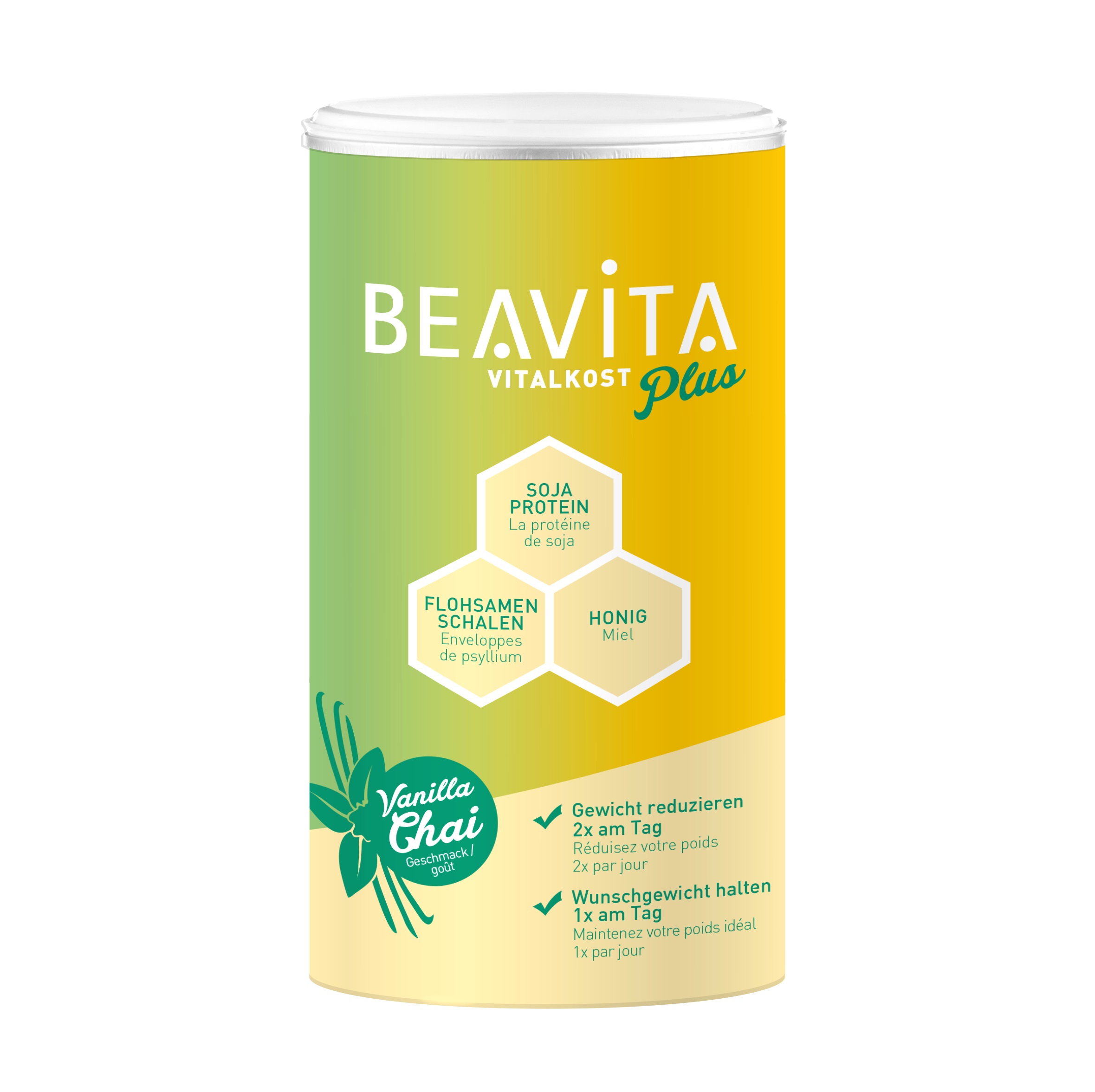 BEAVITA Vitalkost Plus Vanilla Chai Ds 572 g
