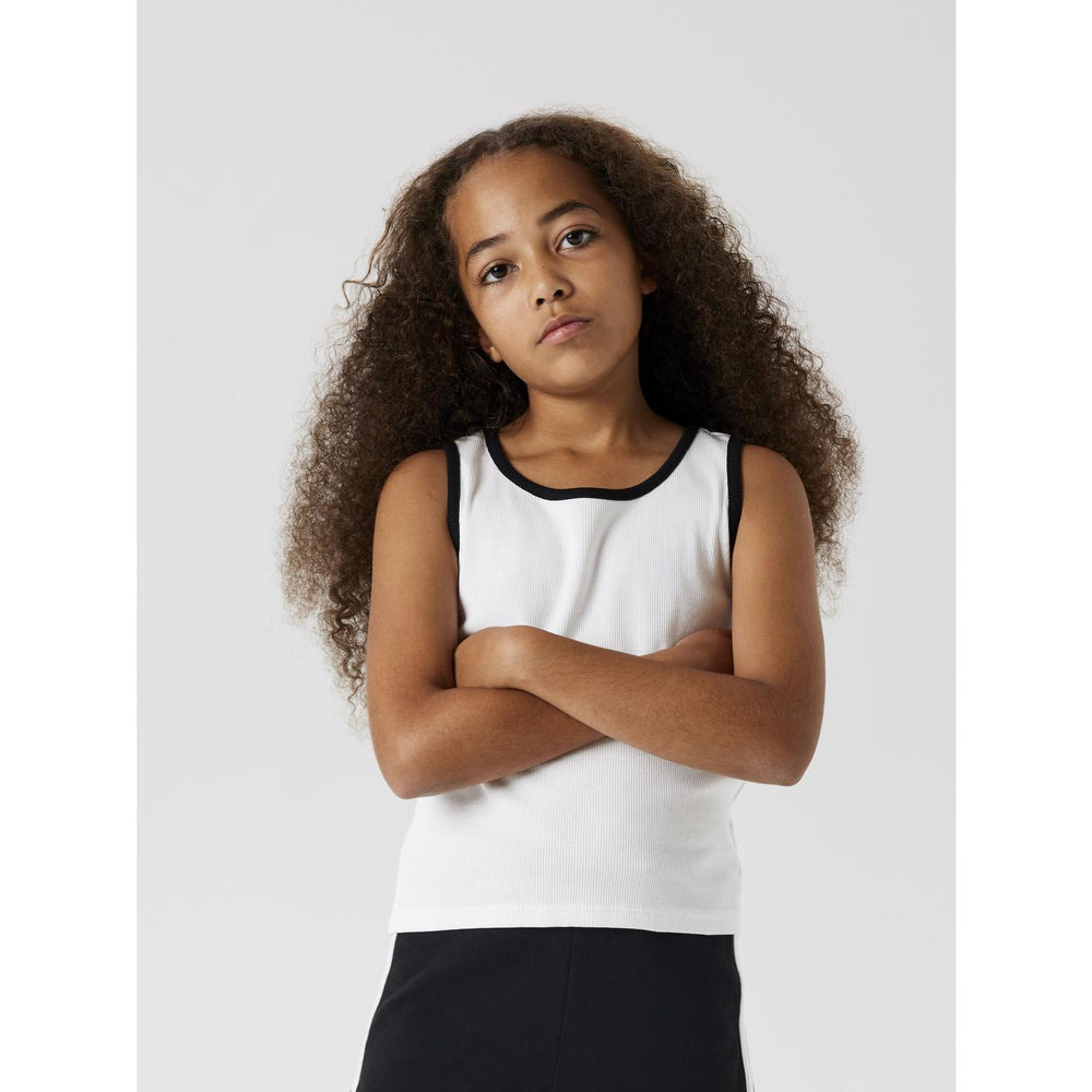 Køb Name It Bright White Jally Slim Top