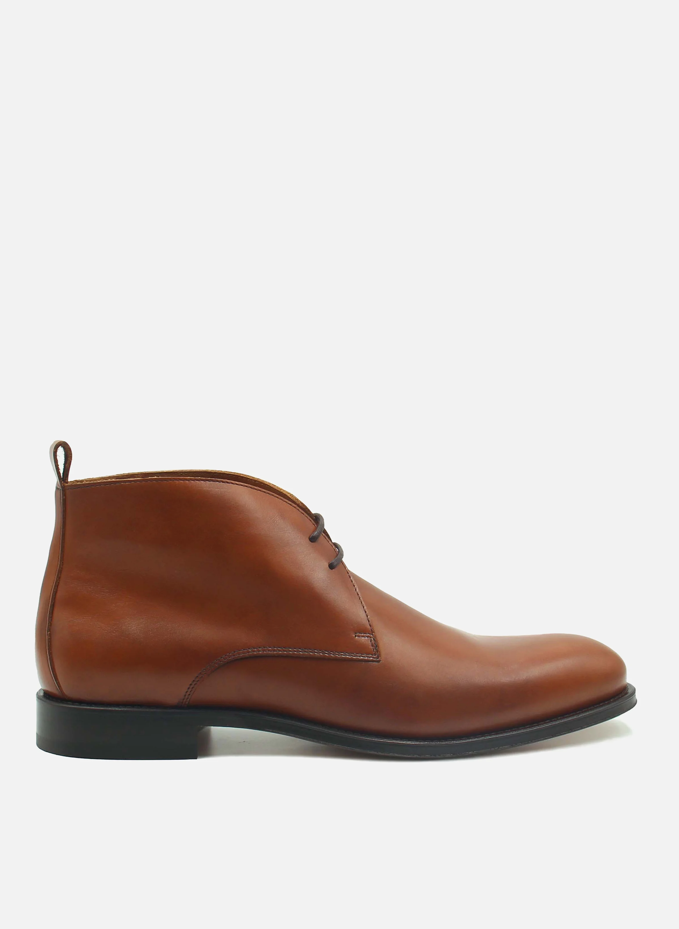 Desert boots cuir lisse | Marron