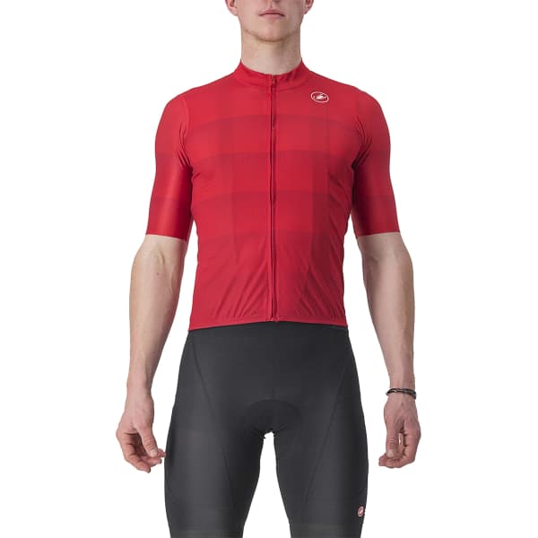 Maillot vélo CASTELLI MAILLOT LIVELLI ROUGE