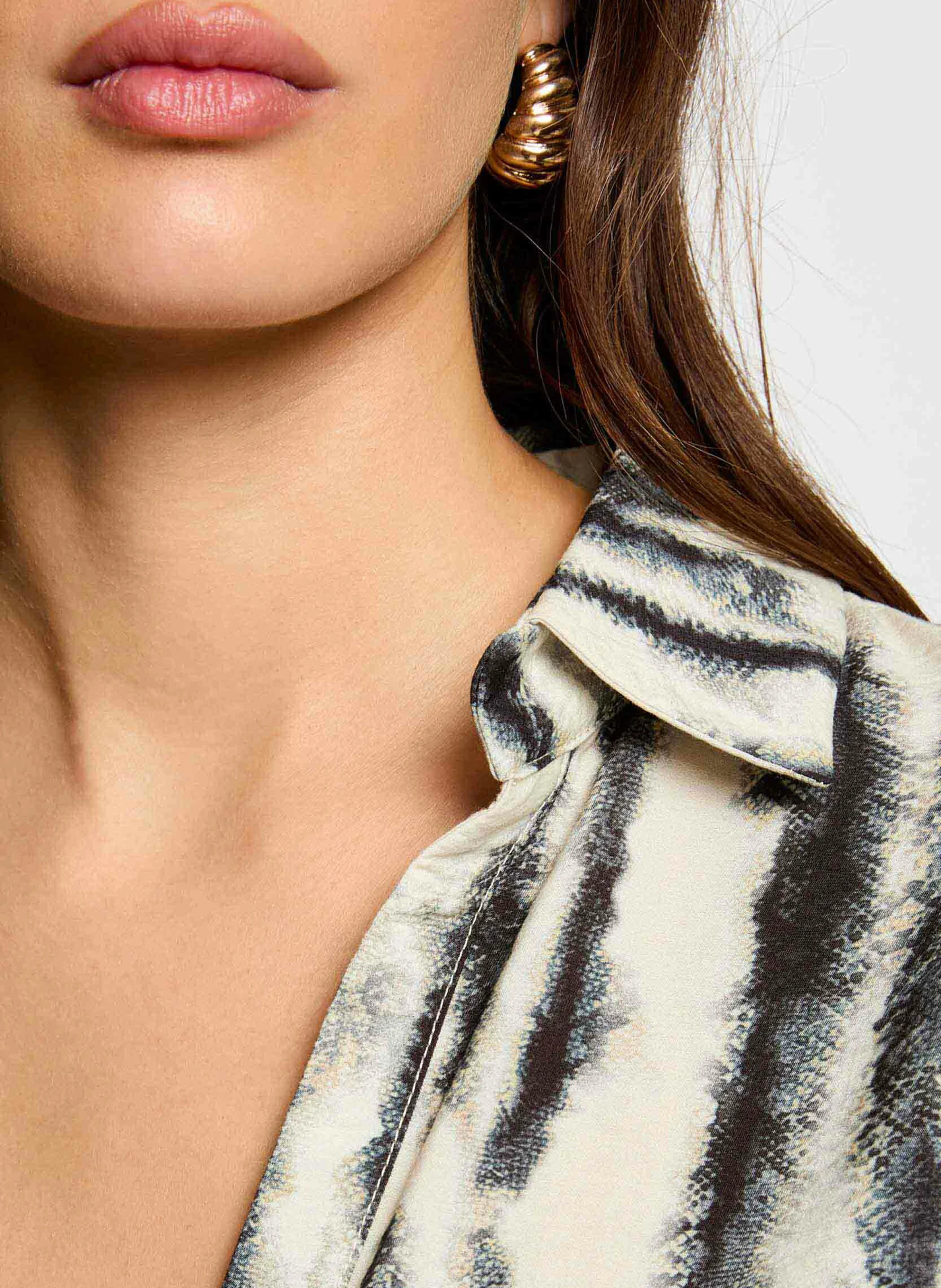 CHOZ.F - Chemise ample imprimée| Multicolore