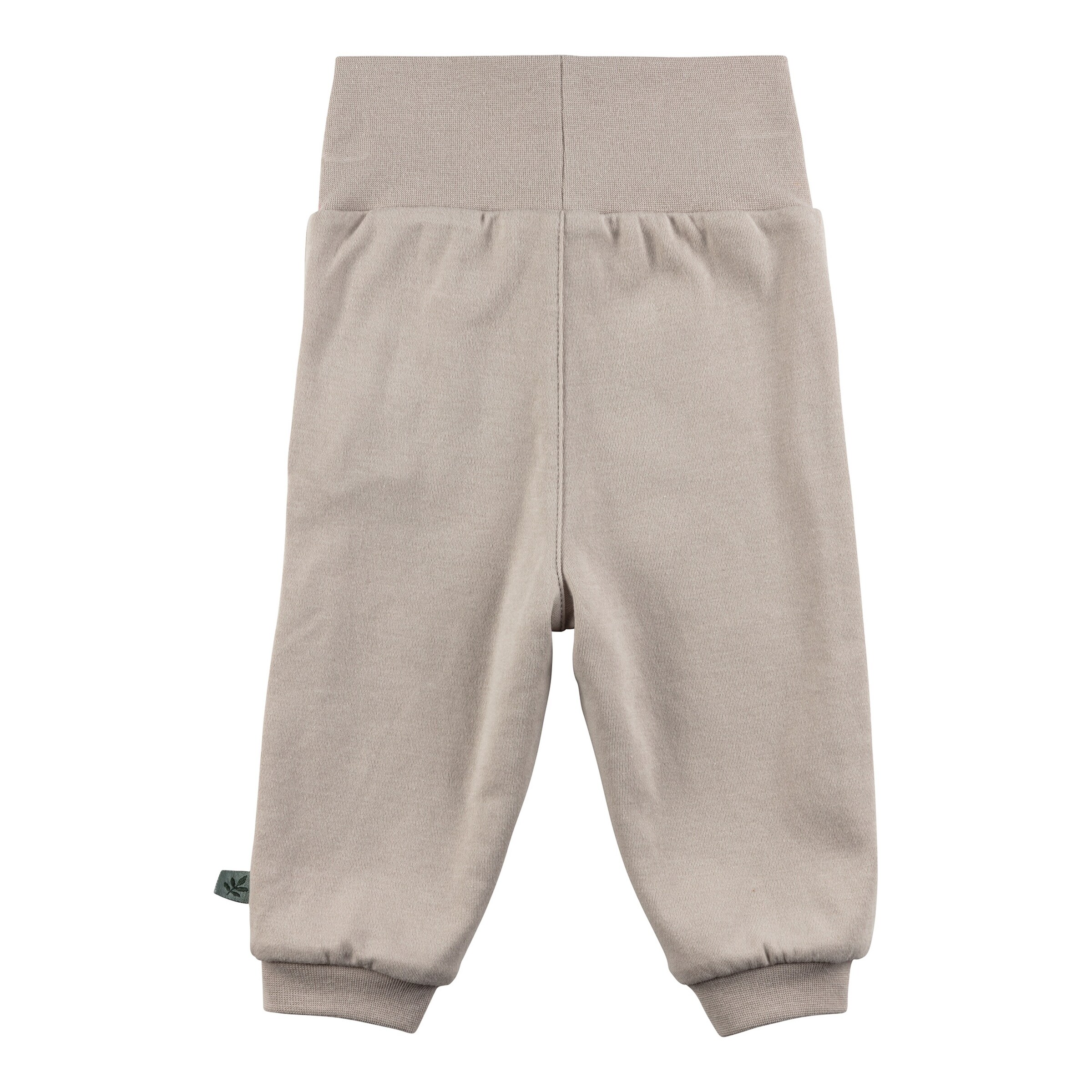 Bornino - Tiny Friends Wende-Jogginghose Ringel taupe/natur