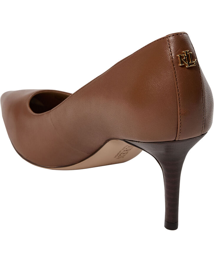 Lauren Ralph Lauren SUPER SOFT LEATHER-LANETTE-PM-DRS Deep saddle tan