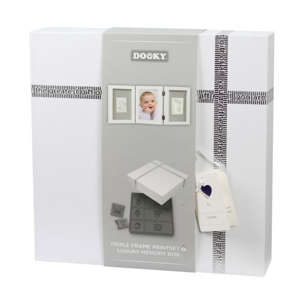 Dooky Handprint Triple Frame / Memory Box