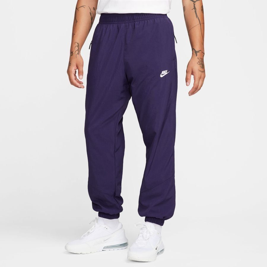 Nike Bas de Survêtement Coupe-Vent Woven - Violet/Blanc
