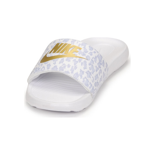 Nike - W NIKE VICTORI ONE SLIDE PRINT Blanco / Oro