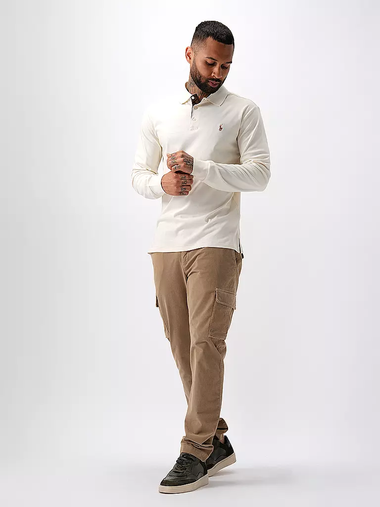 POLO RALPH LAUREN Poloshirt Custom Slim Fit creme