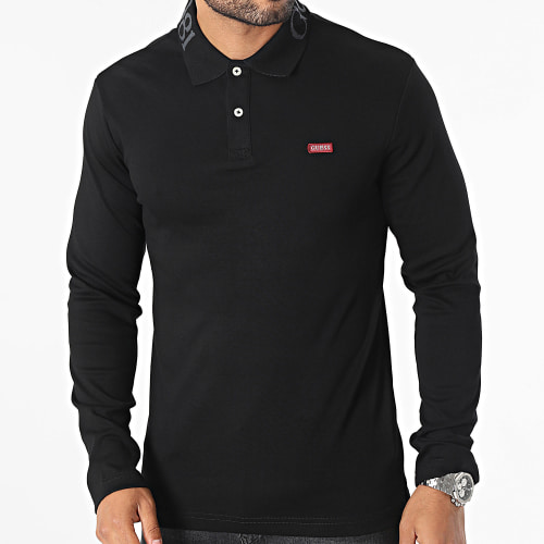 Polo Manches Courtes M3YP36-KBL51 Noir