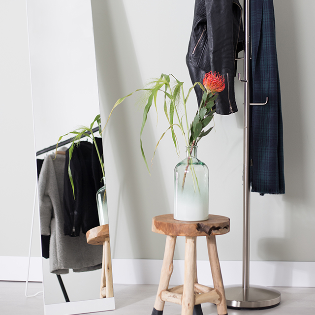 Stand spiegel Mirror Stand white