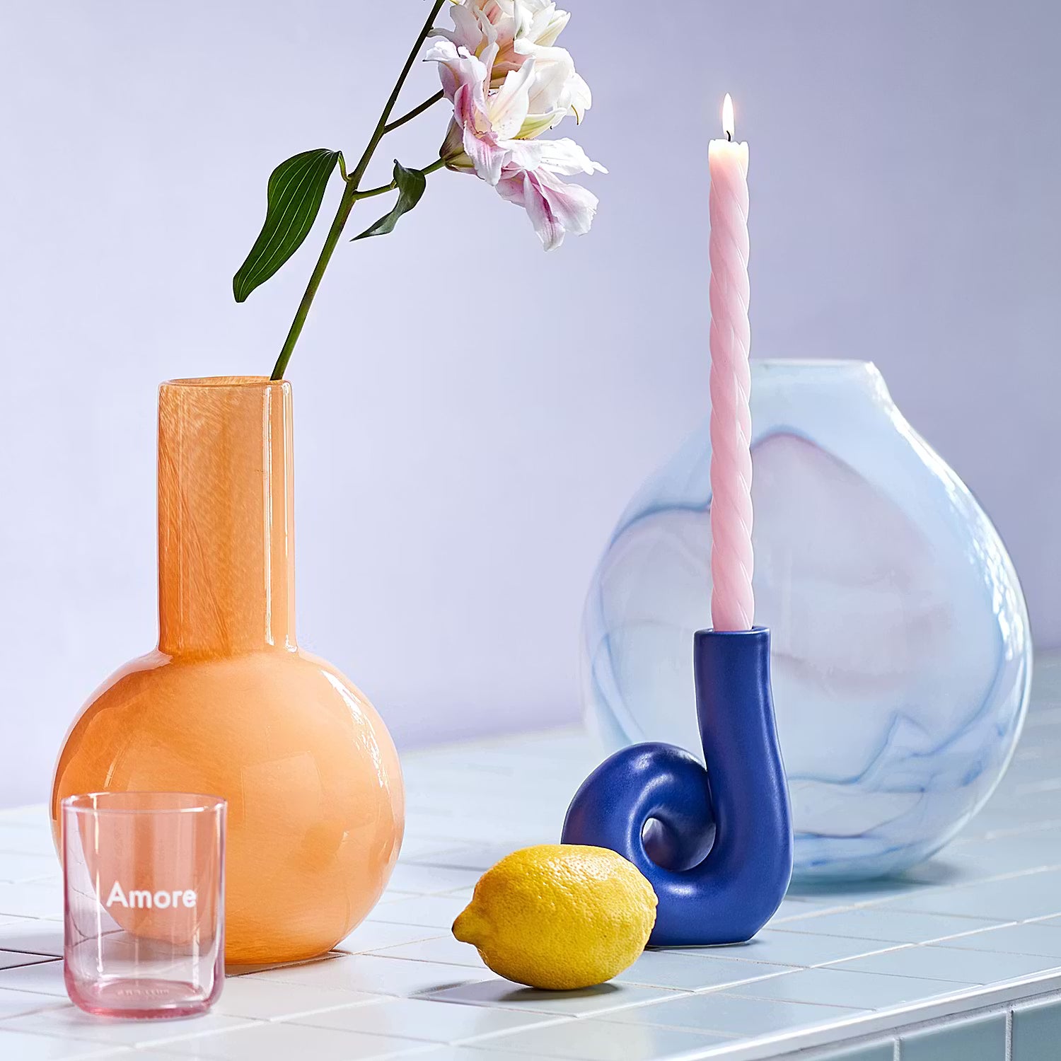 COLORATA Trinkglas Amore 6er-Set