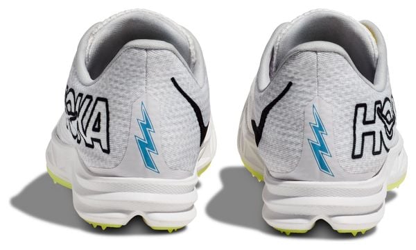 Chaussures Athlétisme Hoka One One Crescendo MD Blanc Jaune Unisex
