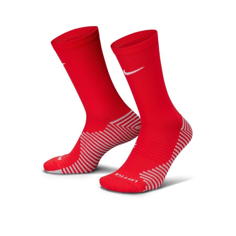 Nike Chaussettes Strike Crew - Rouge/Blanc