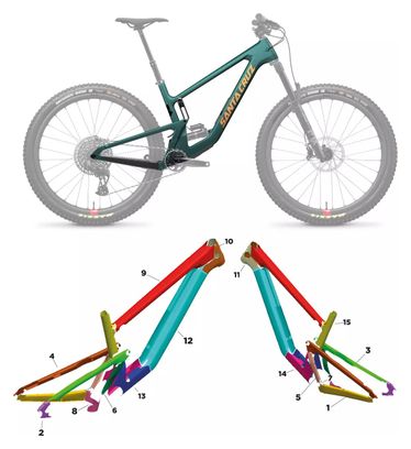 SANTA CRUZ HIGHTOWER CARBON 2023 - M - MAT