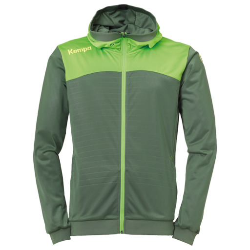 Jaqueta com Capuz Emotion 2.0 Verde Kempa