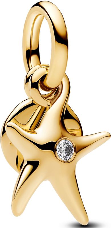 Pandora - Starfish Double Dangle Charm - Hangende Bedel