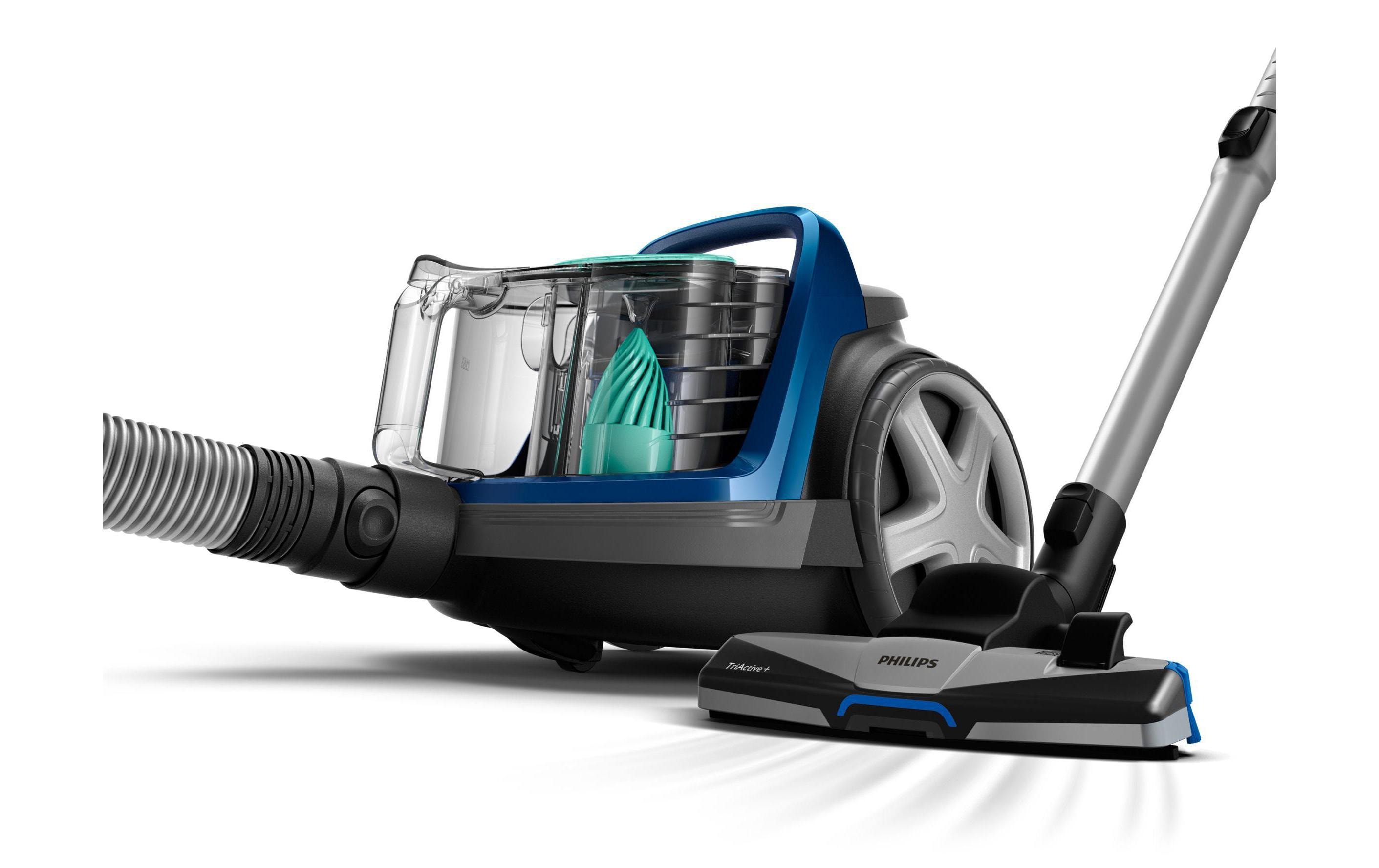 Bodenstaubsauger PowerPro Active Blau<br>Beutelloser Staubsauger