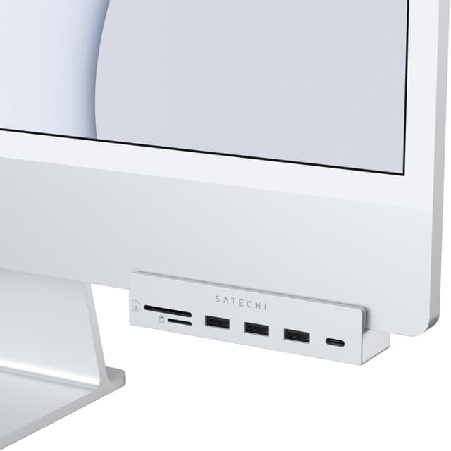 Satechi 24” iMac 2021 USB-hub (sølv)