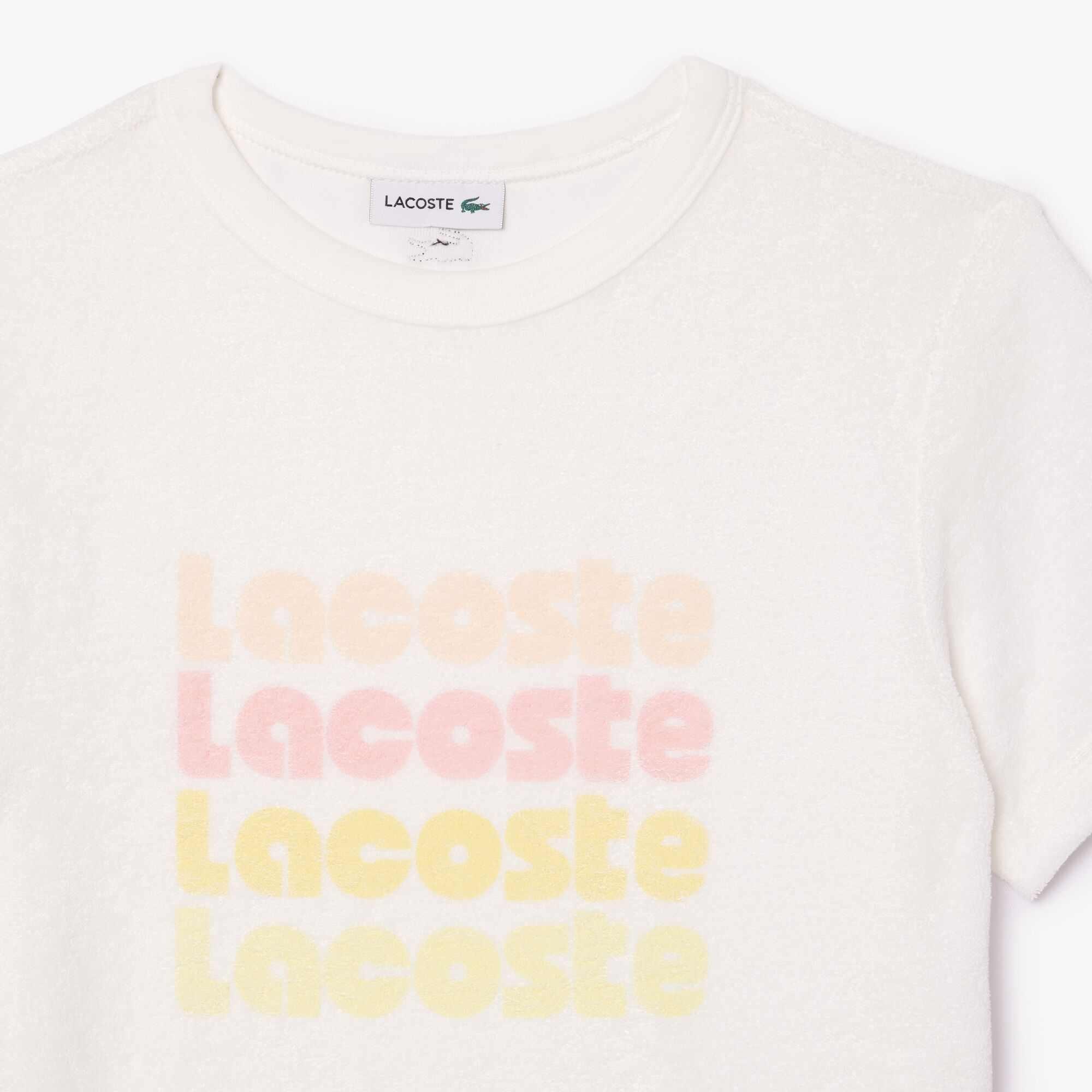 Lacoste Terry Logo T-shirt Dress Juniors