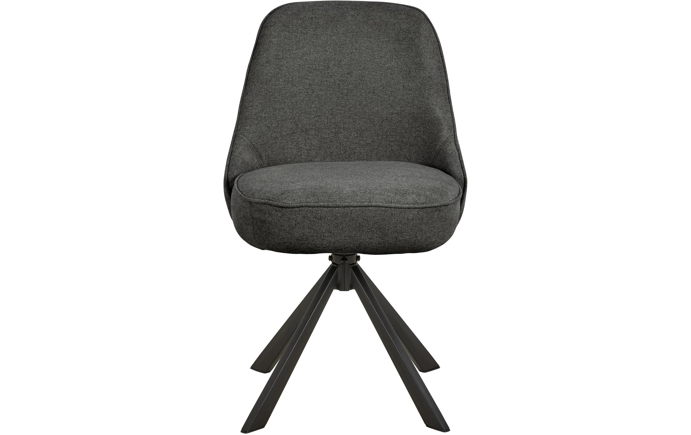 Stuhl Carlton 2 Stück, Grau<br>Esszimmerstuhl mit ergonomischem Sitz