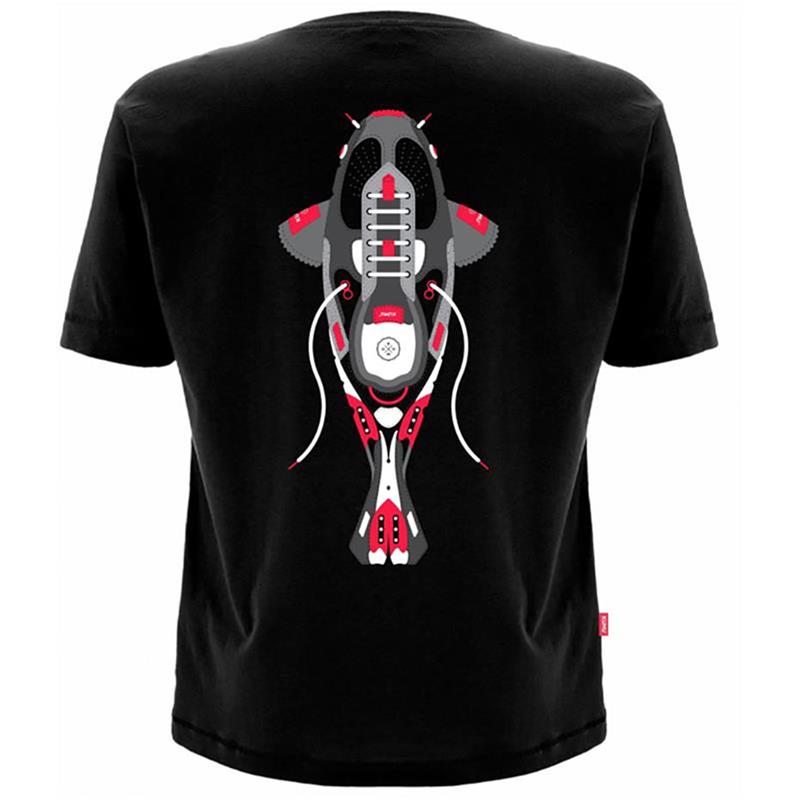 Tee Shirt Manches Courtes Homme Kumu Tshirt Stitched Up - Noir