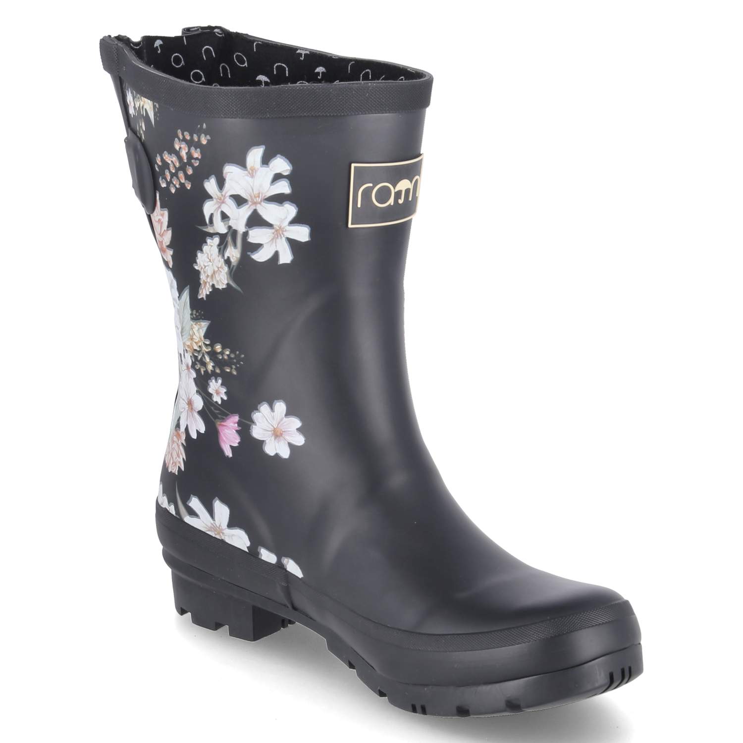 Rajn Gummistiefel BLOSS - black-multi