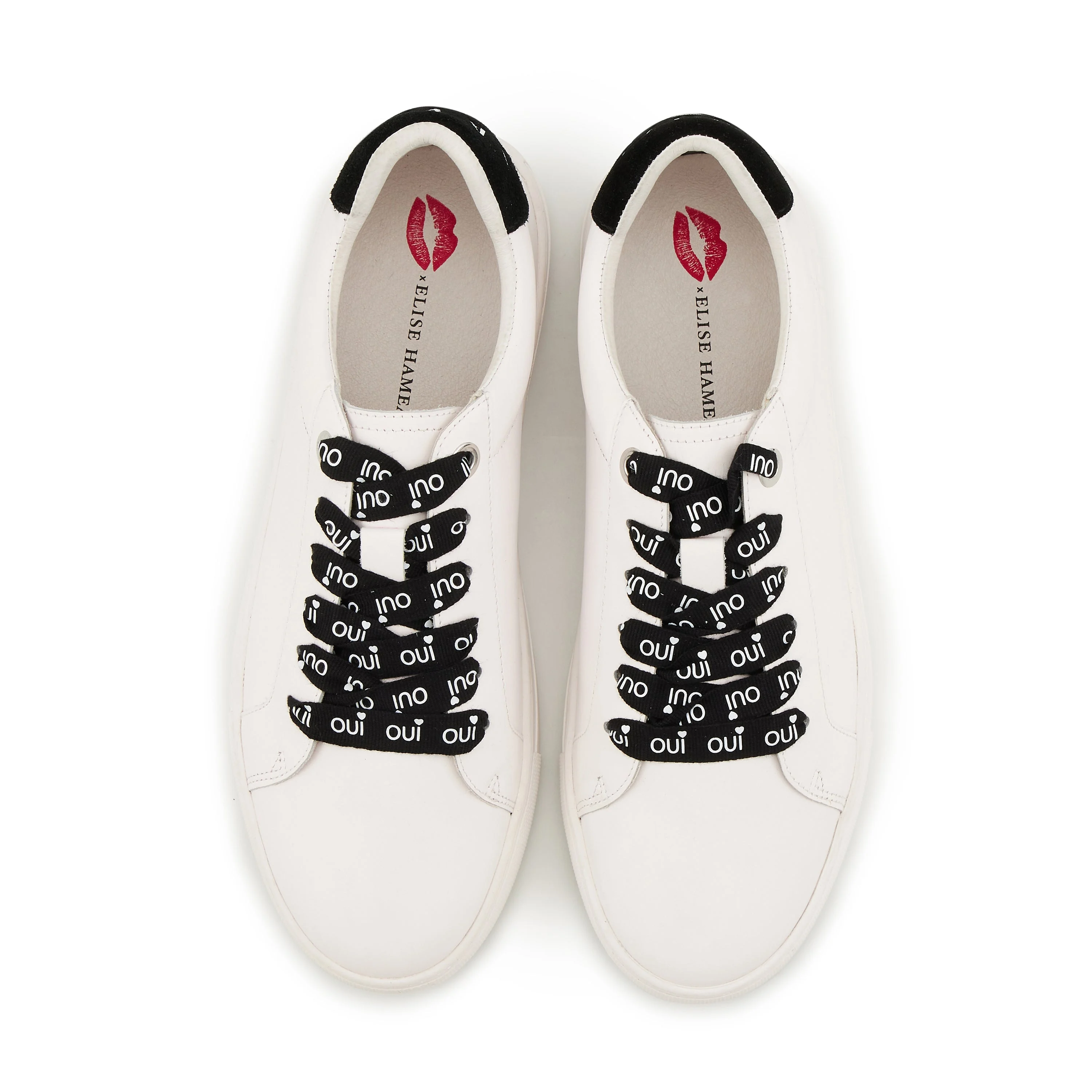 SIMONE HOMME TOUTE LA VIE - Sneakers en cuir | Blanc