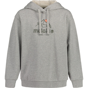 Maloja PordenonoB. Hoodie Grey Melange Kinder