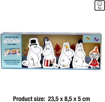 Mummitrollet Figursett 5-Pakk