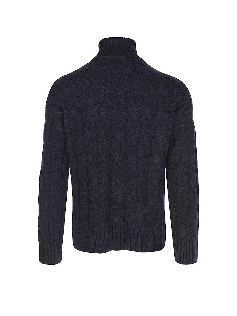 TOMMY HILFIGER Rollkragenpullover  dunkelblau