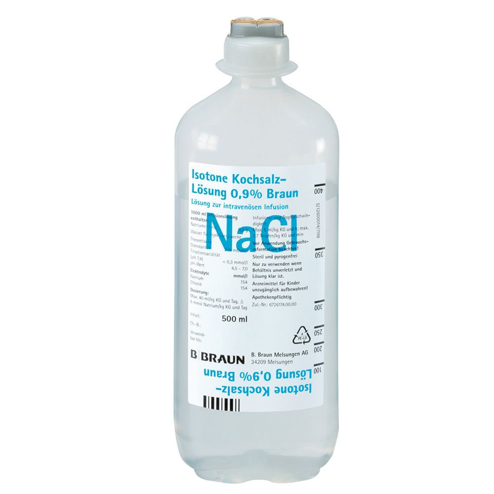 Kochsalz 0,9 % Isotonisch Ecoflac Infusionslösung