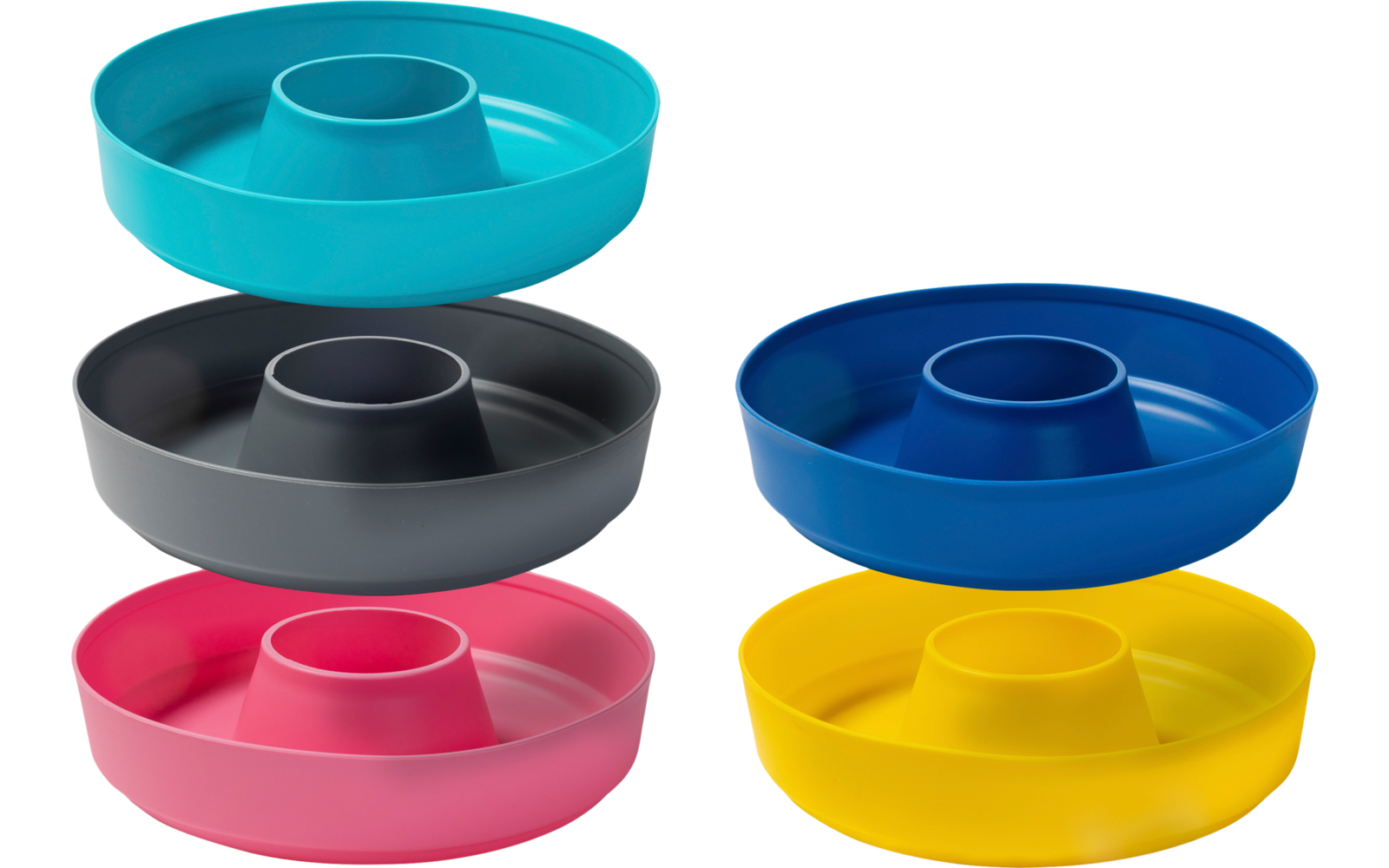 Omnia Silikonbackform 2.0 für Campingbackofen blau
