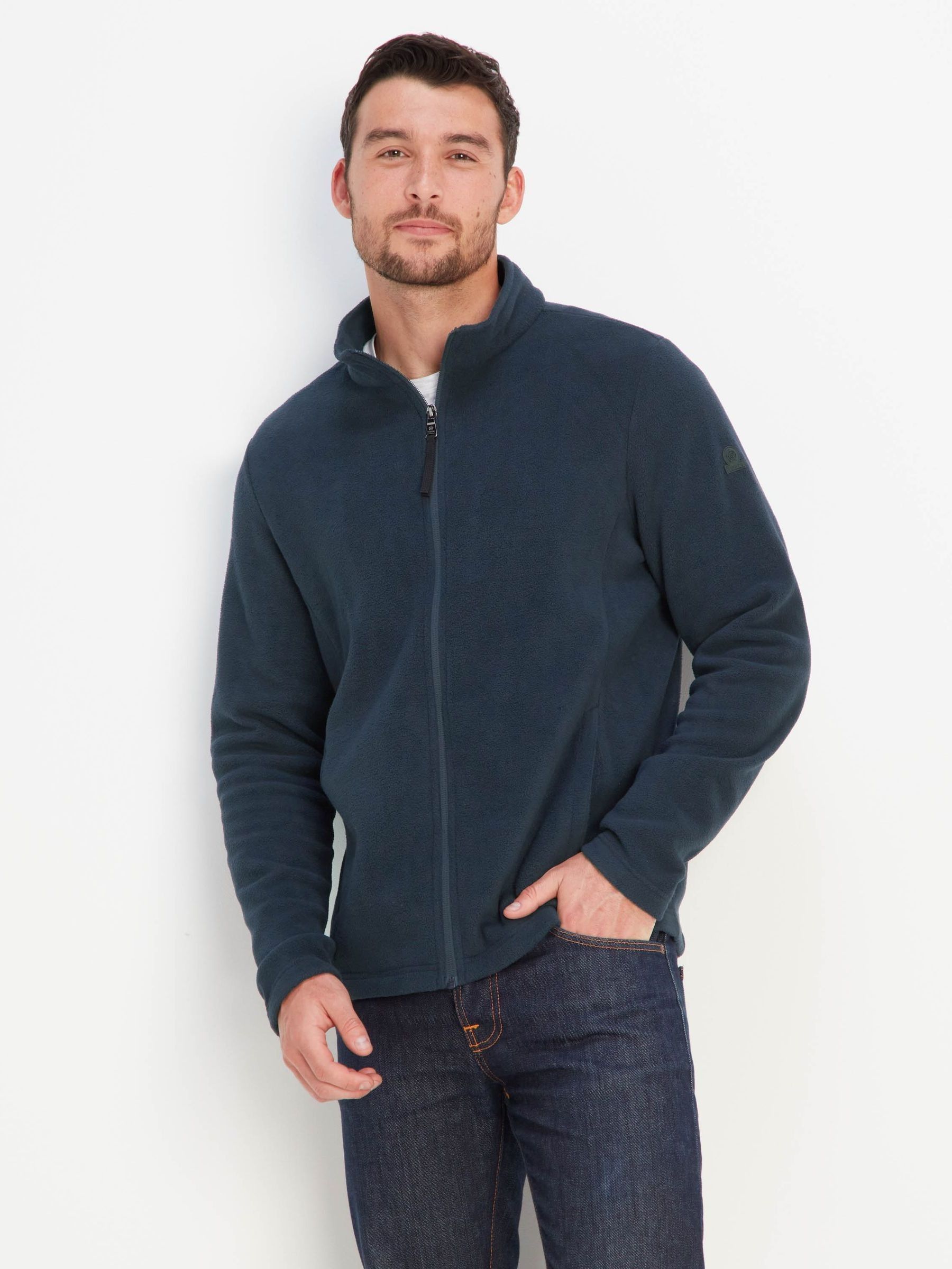 Blauw - Tog 24 Revive fleece jack voor heren in zwart