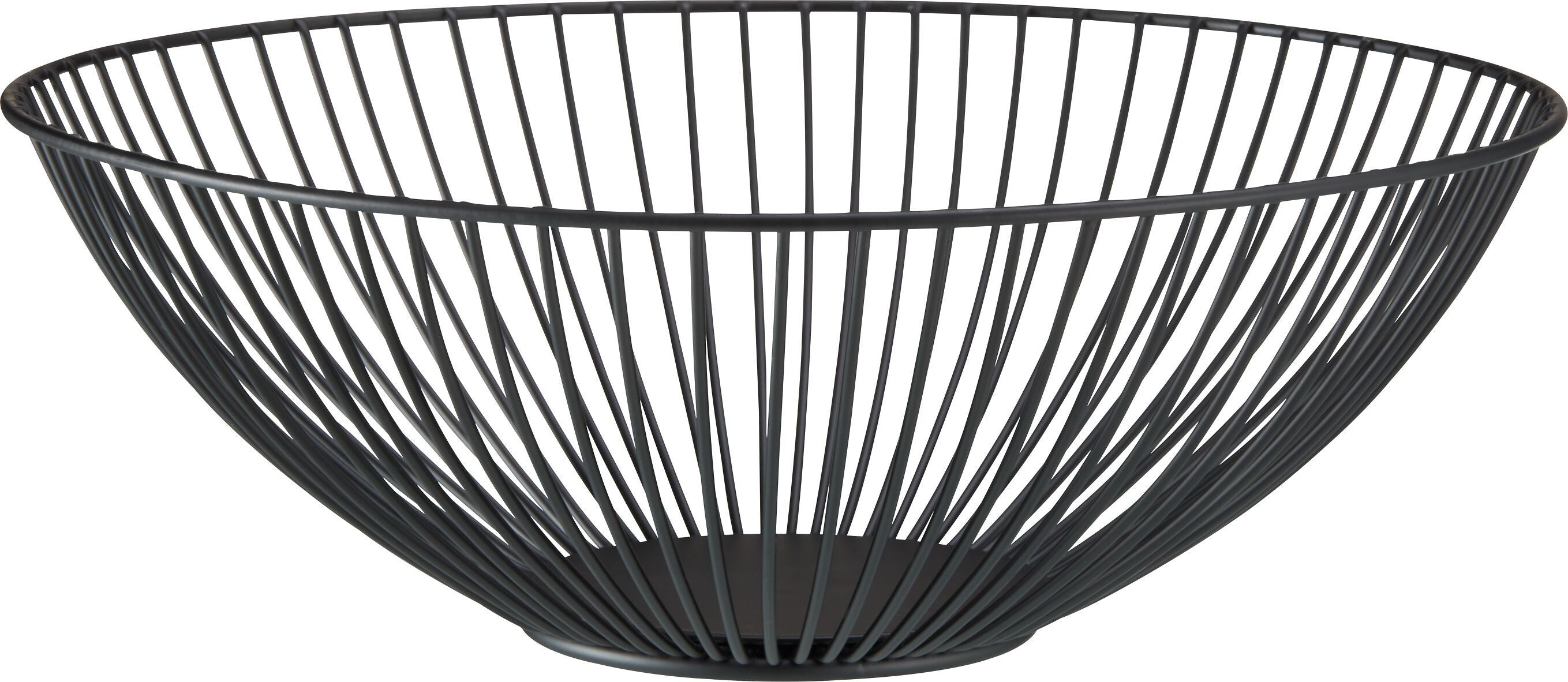 CESINA Früchtekorb - Schwarz / H: 10.5 cm