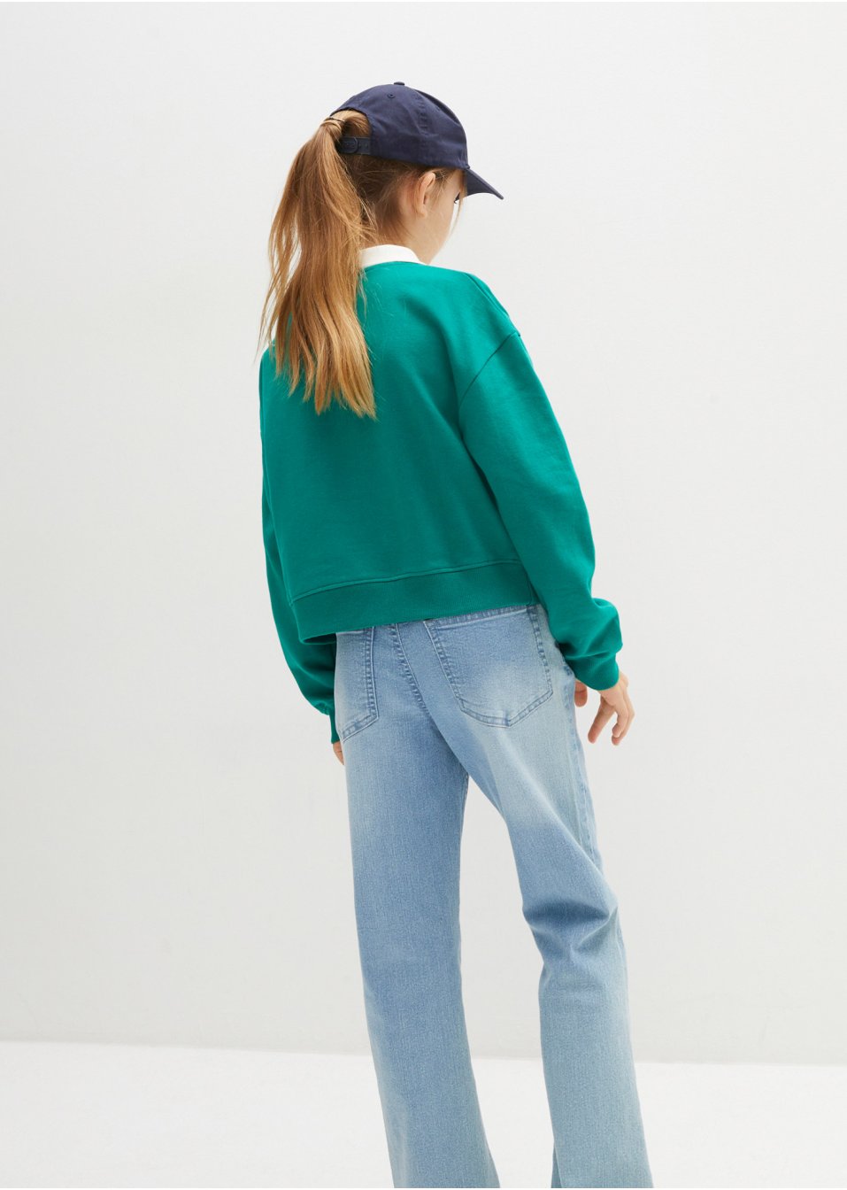 Sweat-shirt fille avec motif de Noël