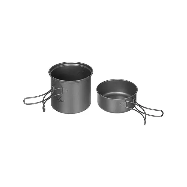 Fox Outdoor -  Kochgeschirr Topf Pfanne Titan