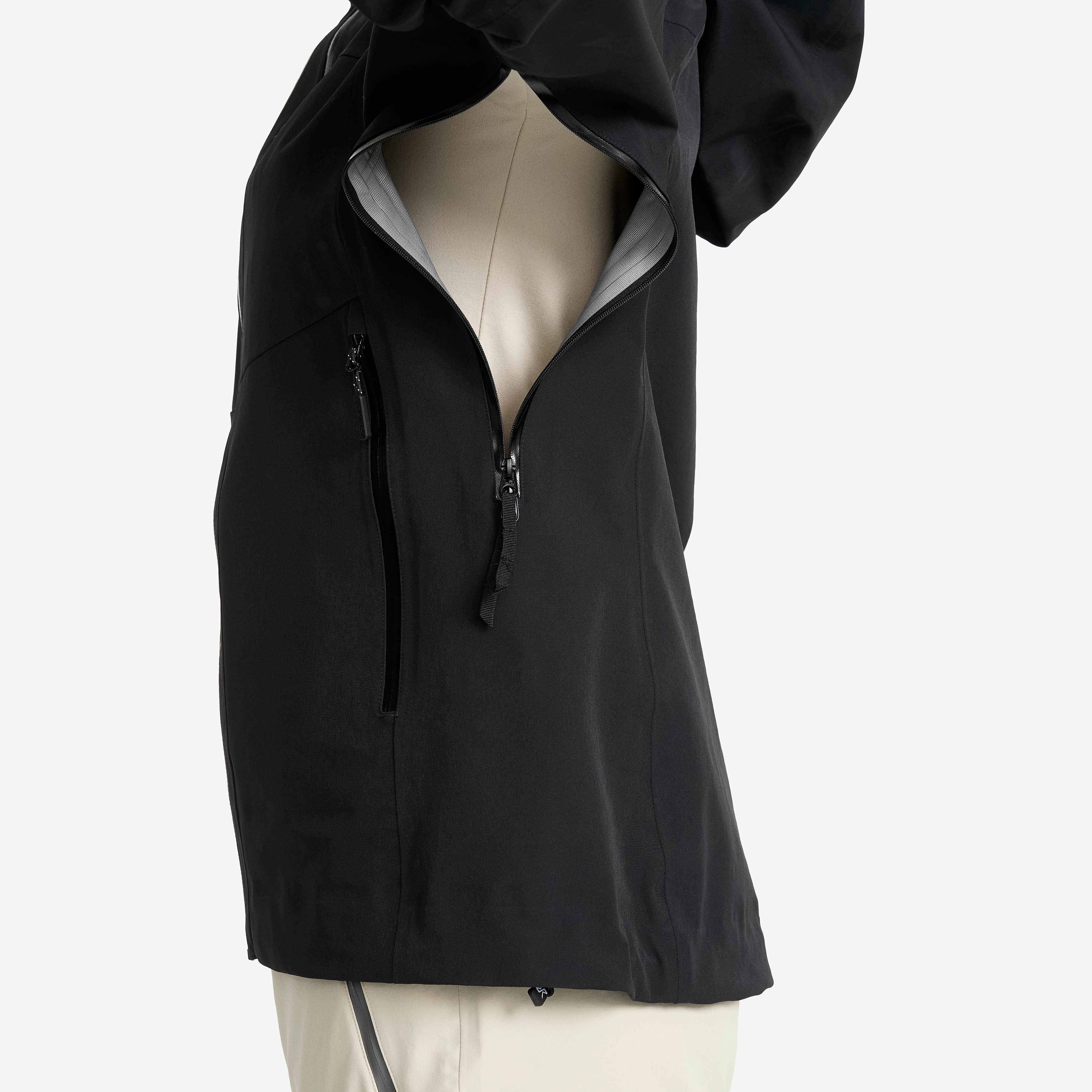 Cyclone 3L Shell Jacket Dame Black