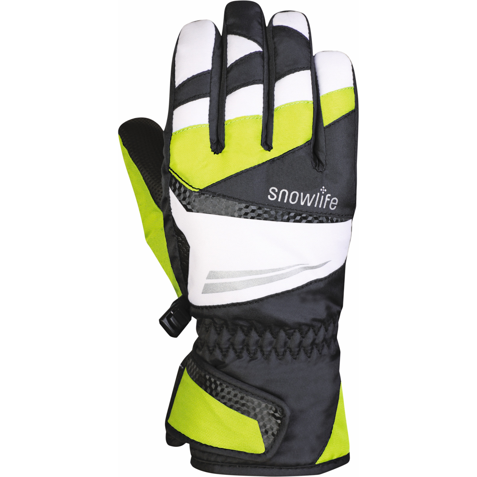 Snowlife JR Racer DT Glove JR, lime, M