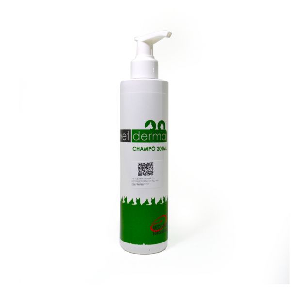 Vetderma Shampoo Cão & Gato 200ml