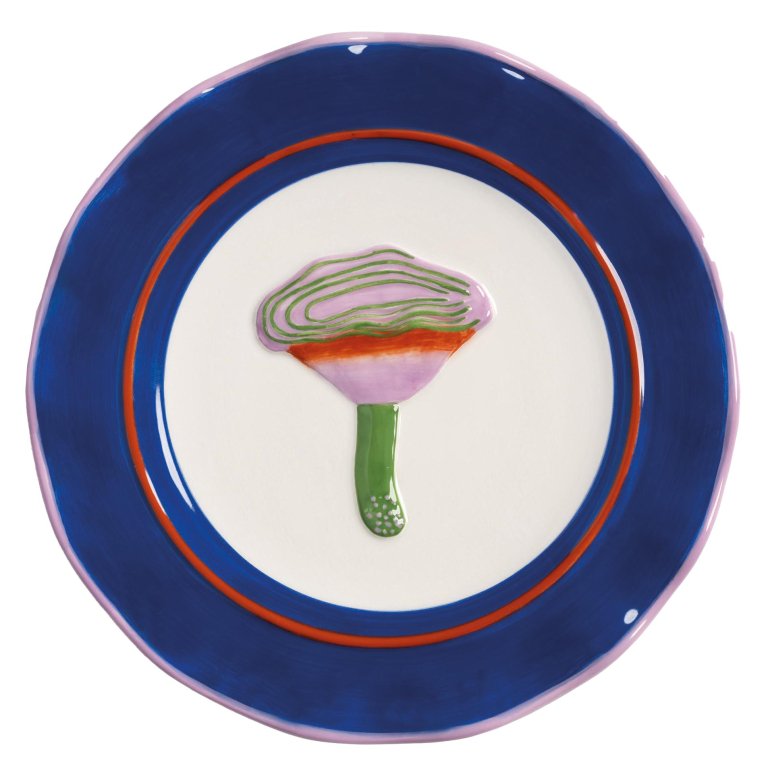 &klevering Magic Mushroom ontbijtbord Ø16 set van 4