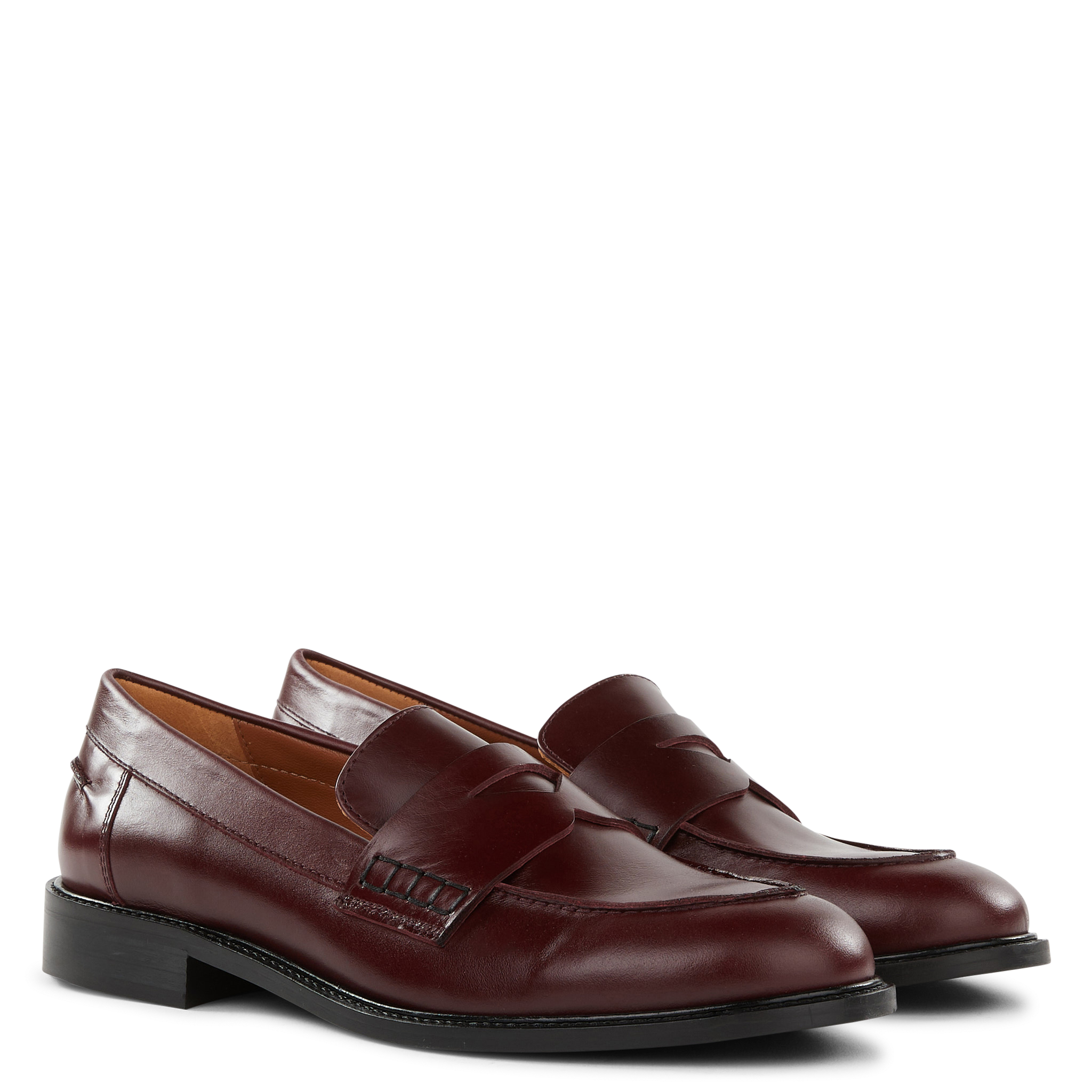 BILLIE - Mocassins en cuir | Rouge