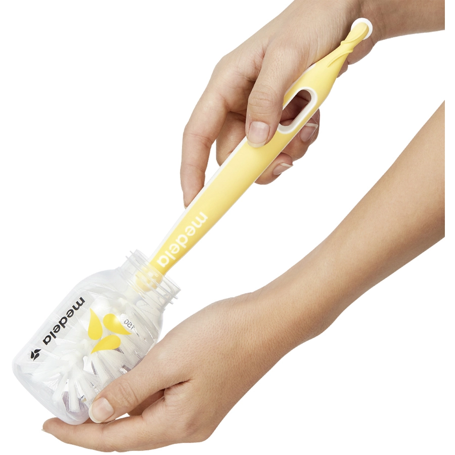 Medela Flaschenbürste Quick Clean™ mit Saugerreiniger und Standfuß