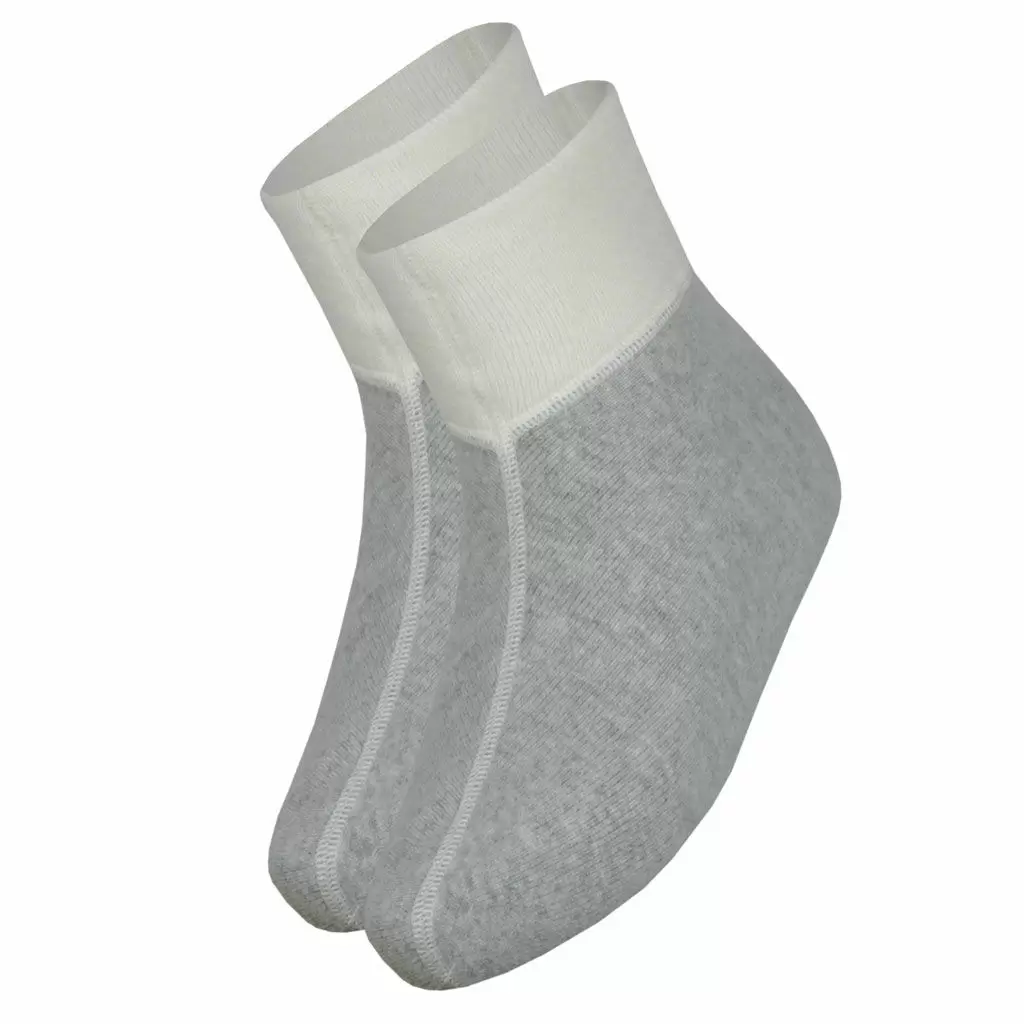 Zubehör - Fusswärmer Angora-Fusswärmer silber-grau