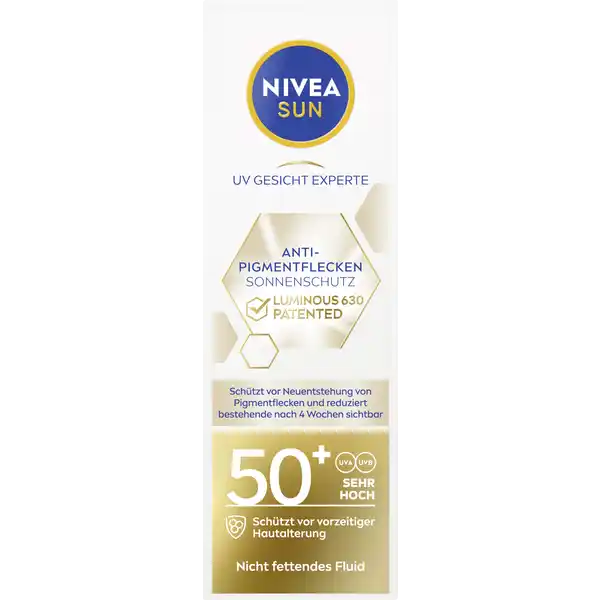 UV Gesicht Experte Anti-Pigmentflecken Sonnenschutz LSF 50+