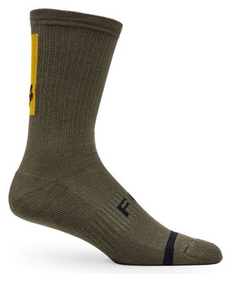 Chaussettes Fox Defend 20 cm Khaki