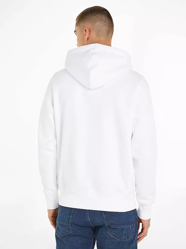 TOMMY HILFIGER Kapuzensweater - Hoodie weiss