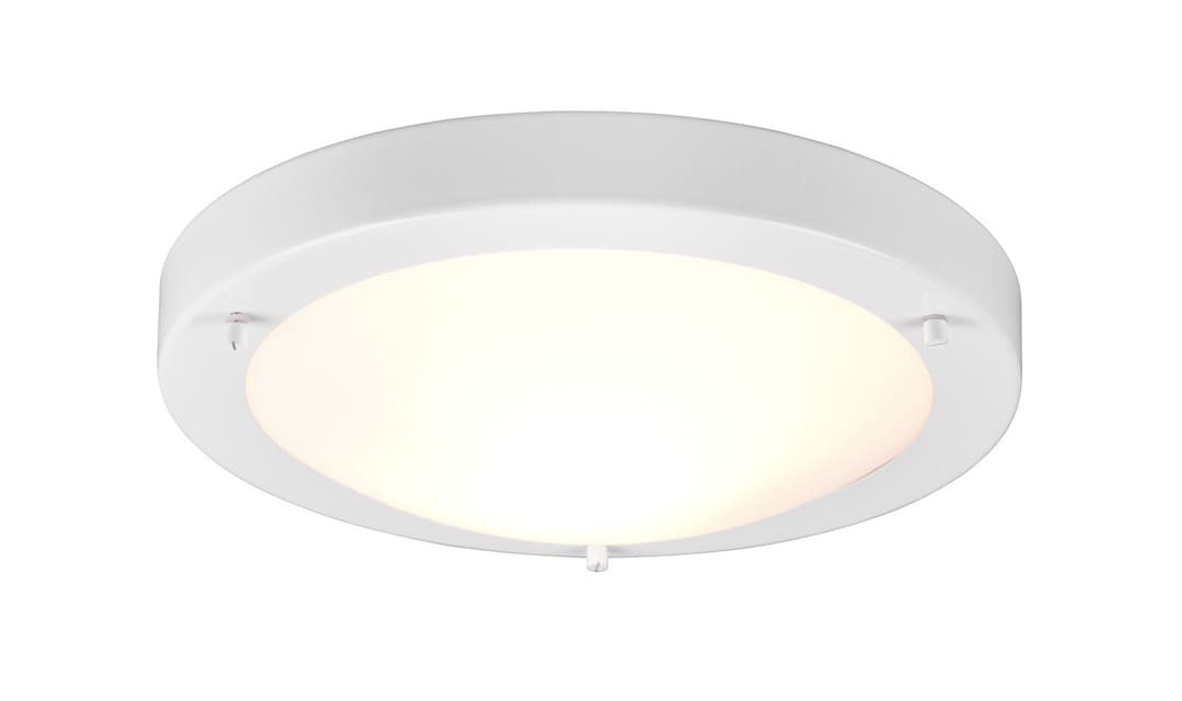Condus Deckenleuchte weiß 6801011-01, D/H: 31,5/8 cm, Metall